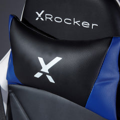 X Rocker | Agility Sport Esport Gaming Chair with Comfort Adjustability - BLUE