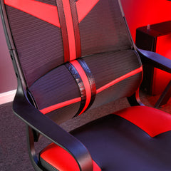 X Rocker | Helix Mesh Gaming Chair - Red