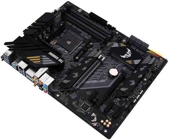 Asus TUF GAMING B550-PLUS WIFi II, AMD B550 Motherboard, AM4, ATX, 4 DDR4, HDMI, DP, AX Wi-Fi, 2.5GB LAN, RGB Lighting, M.2