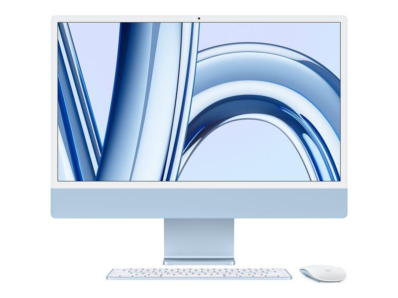 Apple iMac 4.5K 24" M3, 256GB SSD - Blue (MQRQ3B/A)