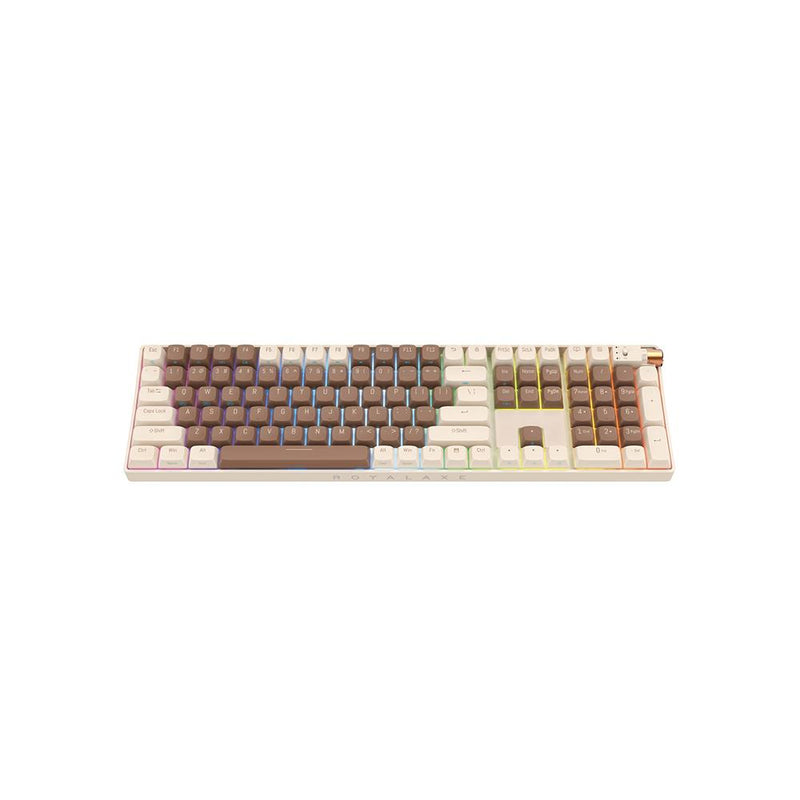 Royalaxe R108 Hot Swappable Mechanical Keyboard - Brown