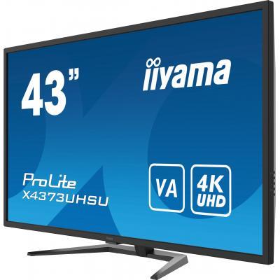 iiyama ProLite 43" 4K Ultra HD Monitor (X4373UHSU-B1)