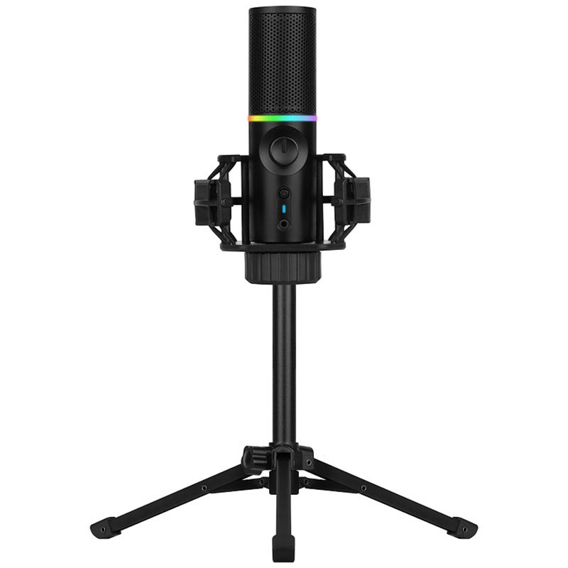 Streamplify MIC RGB Microphone with Mounting Tripod and Pop Filter