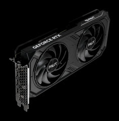 Palit RTX4070 SUPER DUAL Graphics Card, 12GB DDR6X, HDMI, 3 DP, 2475MHz Clock, RGB Lighting