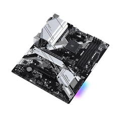 ASRock B550 Pro4 AMD Socket AM4 ATX HDMI/VGA Dual M.2 USB C 3.2 RGB Motherboard