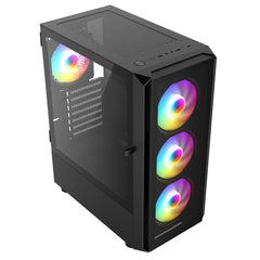 CRONUS Achos V2 Mid Tower Gaming Case - Black