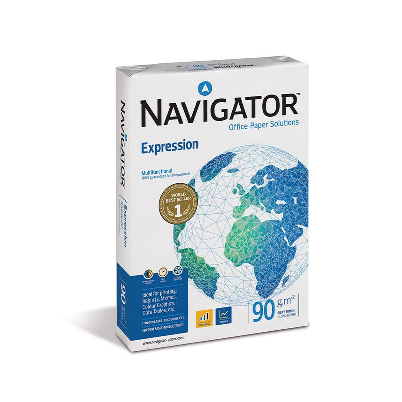 Navigator Expression Paper 90gsm A4 (Box 5 Reams)