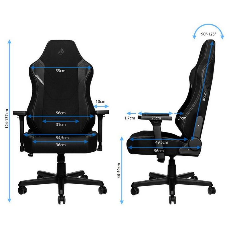 Nitro Concepts X1000 Gaming Chair - Black