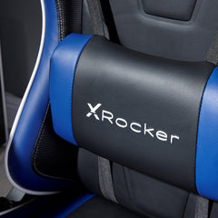 X Rocker | Agility Sport Esport Gaming Chair with Comfort Adjustability - BLUE