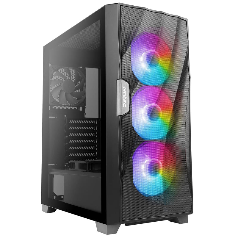 Antec DF700 Mid Tower Flux Gaming Case - Black