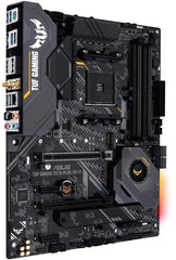 Asus TUF GAMING X570-PLUS (Wi-Fi), AMD X570 Motherboard, AM4, ATX, 4 DDR4, HDMI, DP, XFire, Wi-Fi, PCIe4, RGB Lighting, M.2