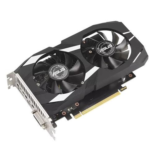 Asus DUAL RTX3050 OC Graphics Card, PCIe4, 6GB DDR6, DVI, HDMI, DP, 1537MHz Clock, Overclocked