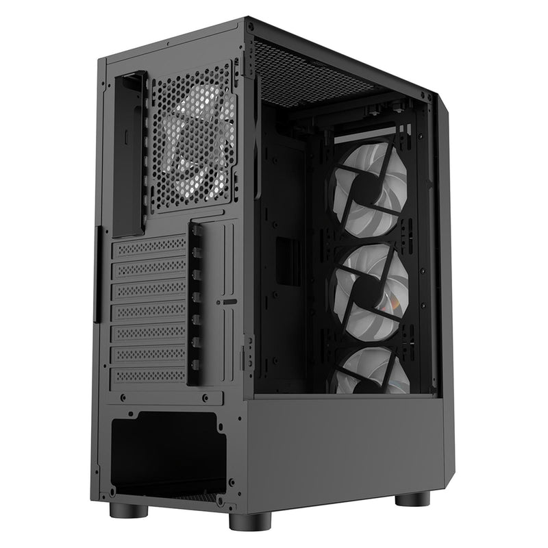 CRONUS Achos V2 Mid Tower Gaming Case - Black