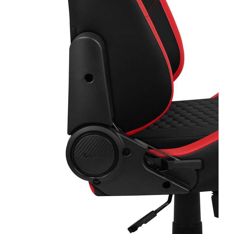 AeroCool Crown Nobility Series Gaming Chair - Black/Red