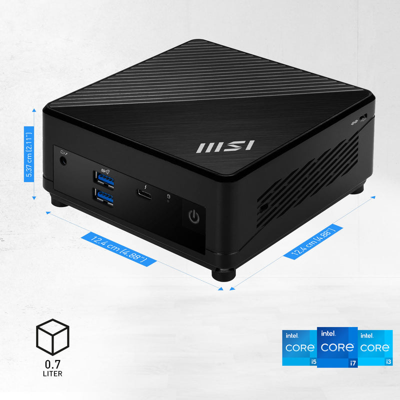 MSI Cubi 5 MSI Cubi 5,  Intel Core i7, 16GB RAM, 512GB SSD - Mini PC