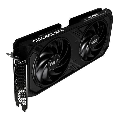 Palit RTX4070 DUAL OC,12GB DDR6, HDMI, 3 DP, 2505MHz Clock, Overclocked, RGB Lighting