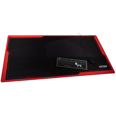 Nitro Concepts Desk Mat 1600 x 800mm - Black/Red