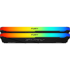 Kingston Fury Beast 16GB 3600MHz (2x8GB) DDR4 CL17 DIMM RGB System Memory