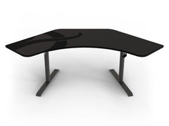 Arozzi Arena Angelo Gaming Desk - Gunmetal