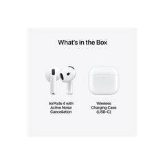 Apple AirPods Gen 4 with Active Noise Cancellation (MXP93ZM/A)