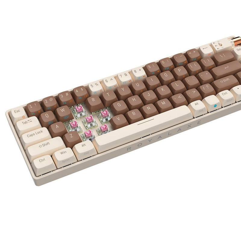 Royalaxe R68 Hot Swappable Mechanical Keyboard - Brown