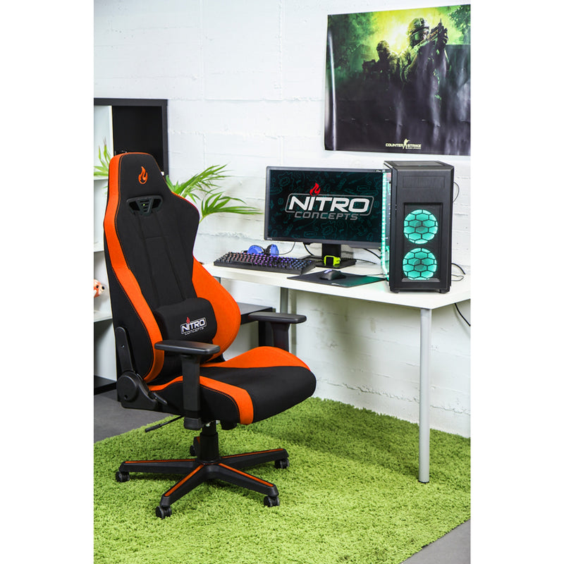 Nitro Concepts S300 Fabric Gaming Chair - Horizon Orange