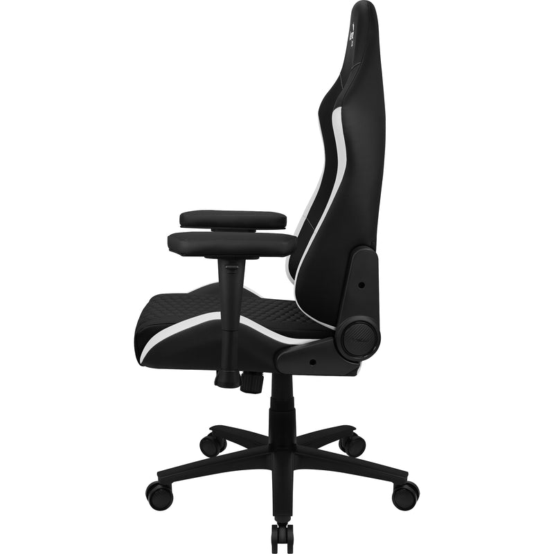 AeroCool Crown Nobility Series Gaming Chair - Black/White