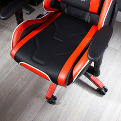 X Rocker | Agility Sport Esport Gaming Chair with Comfort Adjustability - RED