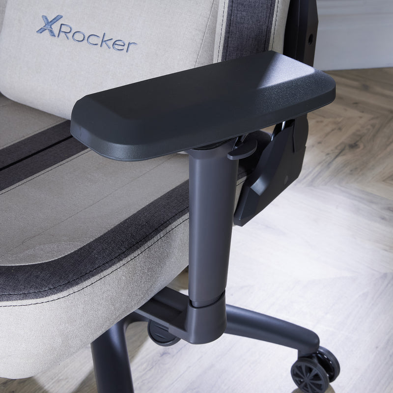 X Rocker | ONYX Office Gaming Chair - Stone/Slate Grey