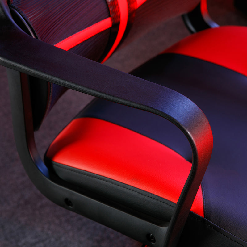 X Rocker | Helix Mesh Gaming Chair - Red