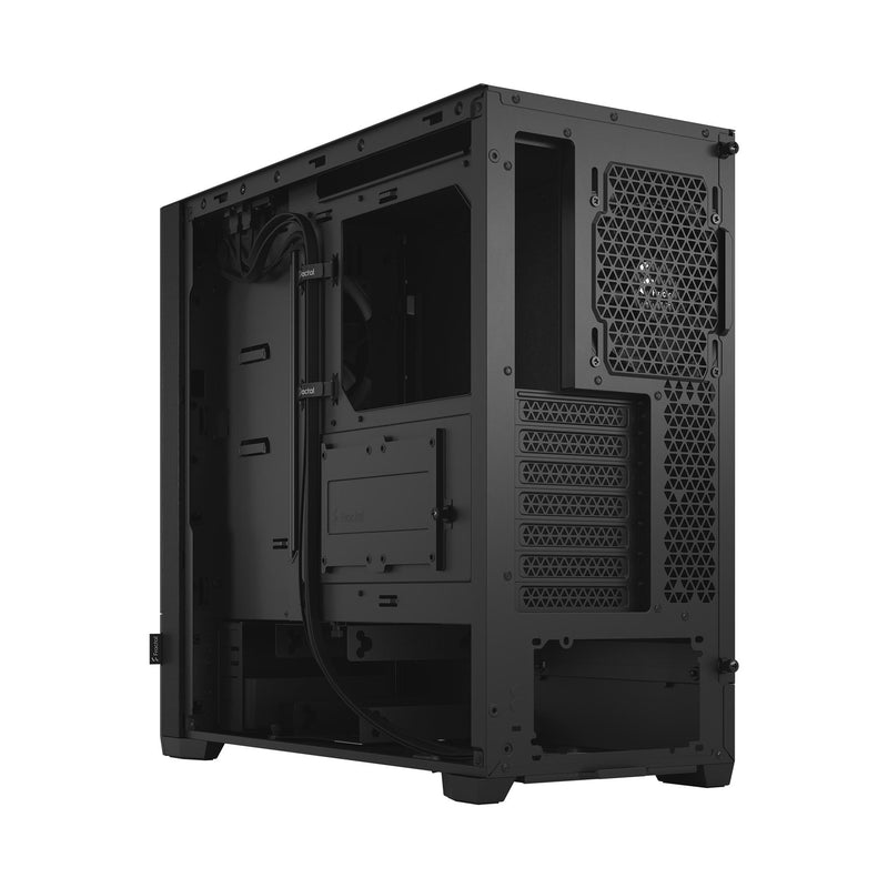 Fractal Design Pop Silent (Black Solid) Gaming Case, ATX, Sound-Damping Steel & Foam, 3 Fans