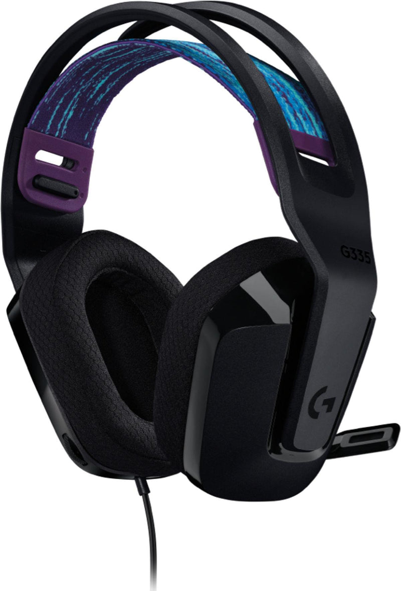 Logitech Headset G335 Wired Gaming Headset - Black