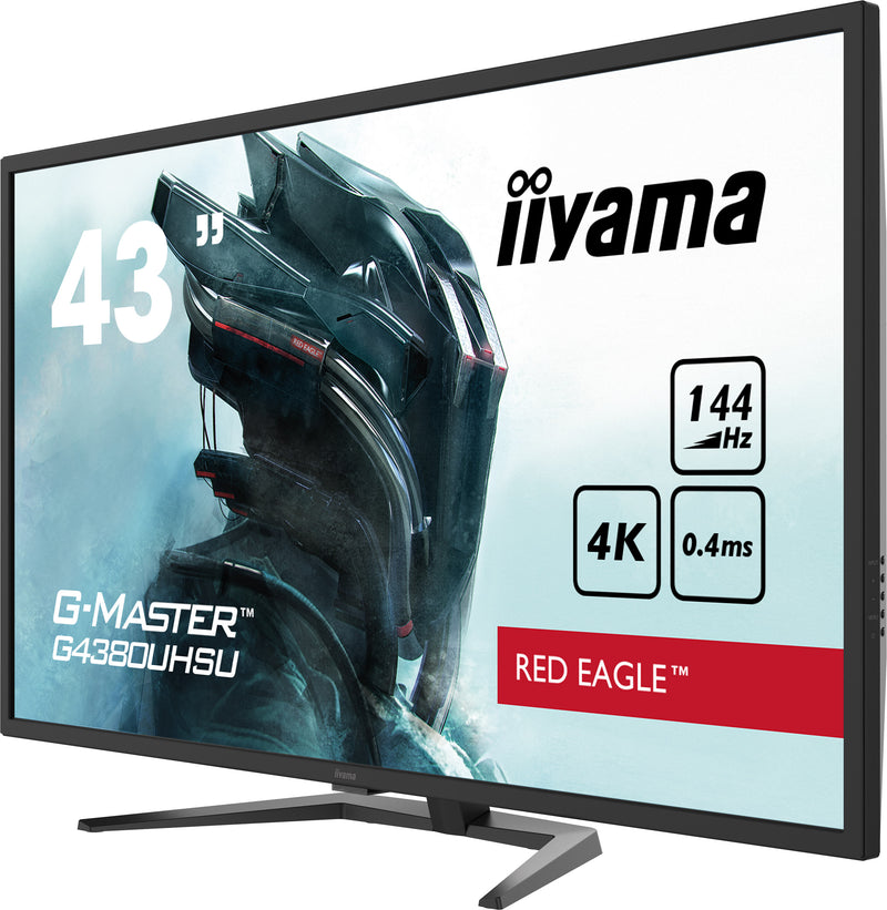 iiyama G-MASTER Red Eagle 43" Gaming Monitor (G4380UHSU-B1)