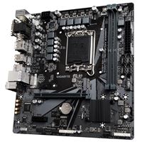 Gigabyte H610M S2H DDR4 Motherboard, Intel Socket 1700, 12th Gen, Micro ATX, Digital VRM Design, PCIe 4.0, Gen3 x4 M.2, Realtek Gaming LAN, HDMI/DVI/VGA Ports for Multiple Display, Anti-Sulfur Resistor, Smart Fan 6