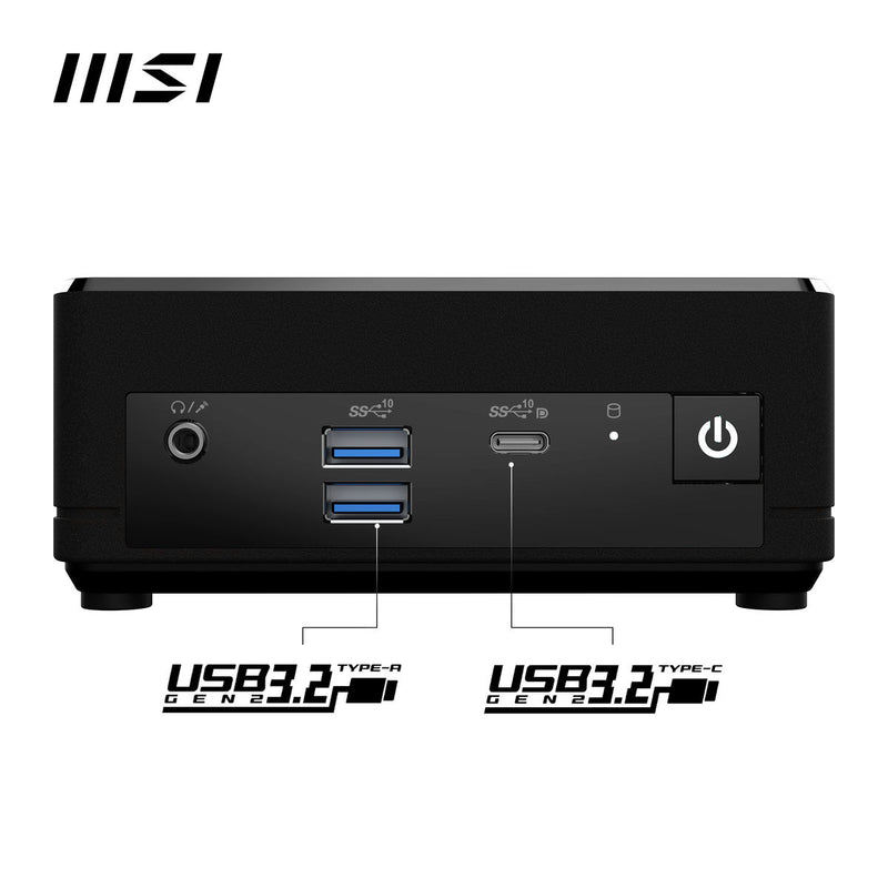 MSI Cubi N ADL Intel N200 - Mini PC (Barebone)