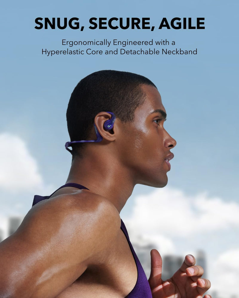 SoundCore AerFit Pro OpenEar Wireless Earbuds - Purple