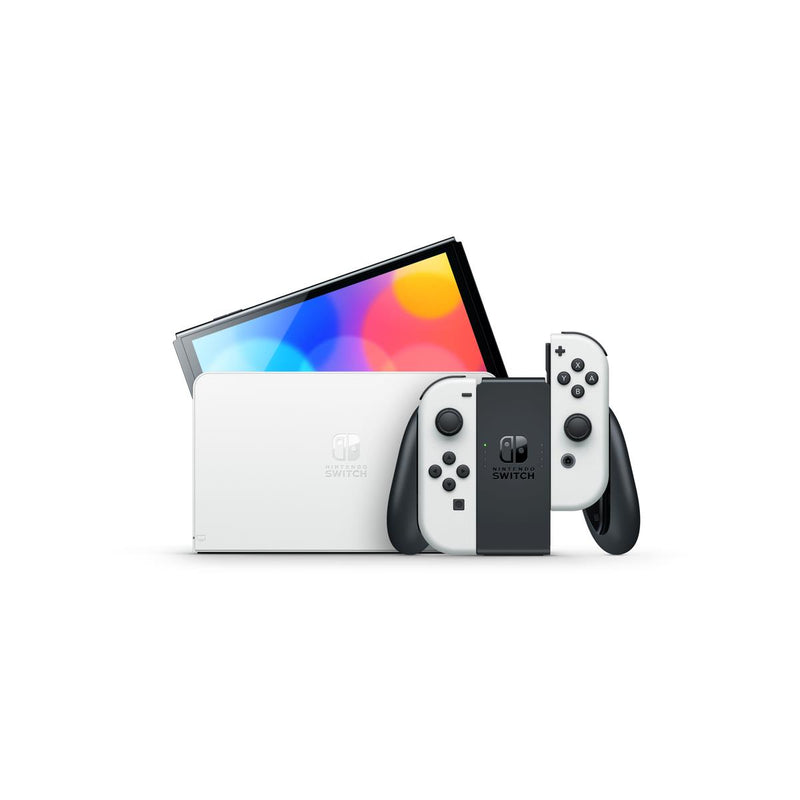 Switch OLED Model (White) + Super Mario Bros. Wonder + Nintendo Switch Online - 1 Year Membership