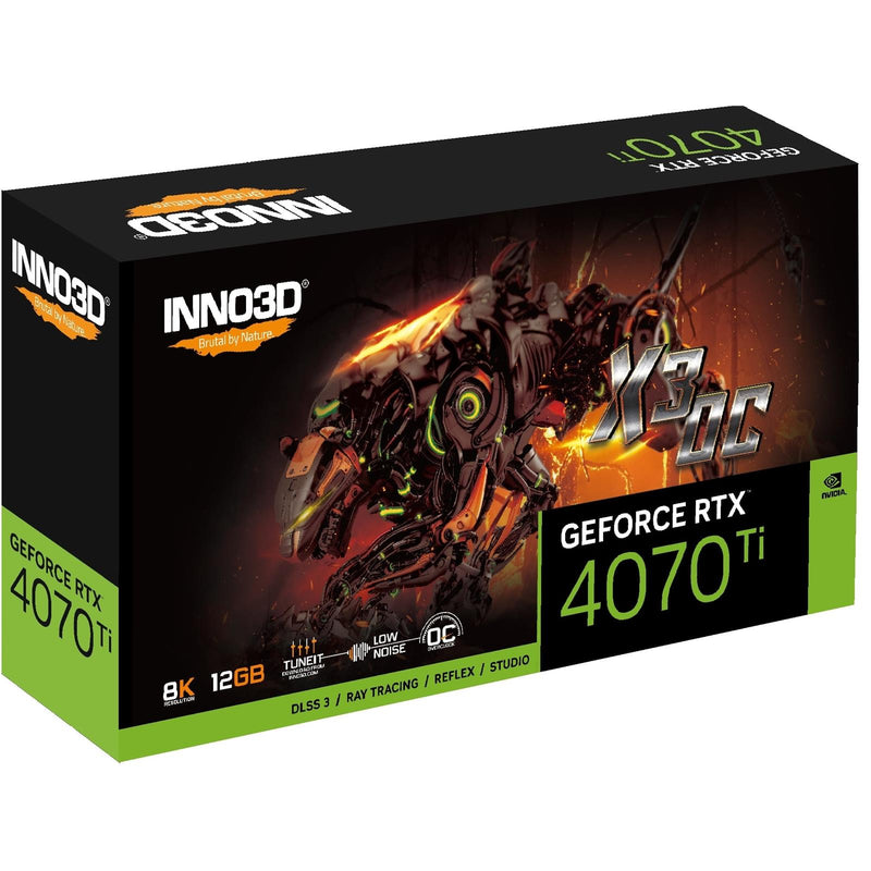 Inno3D Nvidia GeForce RTX 4070 Ti X3 12GB GDDR6X Graphics Card