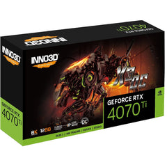 Inno3D Nvidia GeForce RTX 4070 Ti X3 12GB GDDR6X Graphics Card