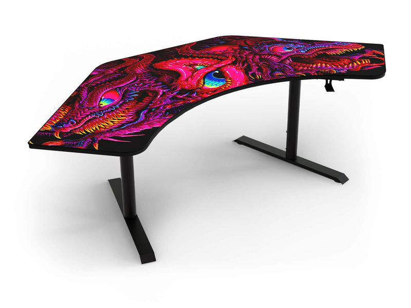 Arozzi Arena Angelo Gaming Desk - Crawling Chaos