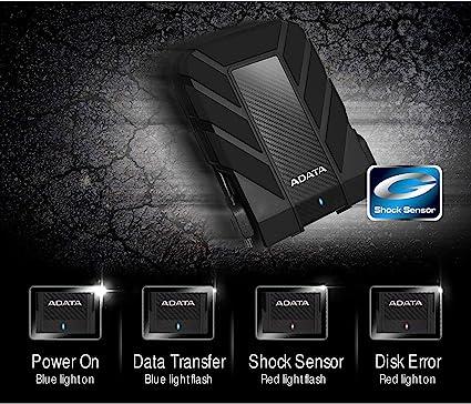 ADATA 4TB HD710 USB 3.1 2.5" Portable External Hard Drive Black