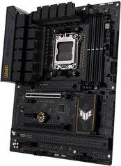 Asus TUF GAMING B650-PLUS WIFI, AMD B650 Motherboard, AM5, ATX, 4 DDR5, HDMI, DP, Wi-Fi 6, 2.5G LAN, PCIe5, 3x M.2