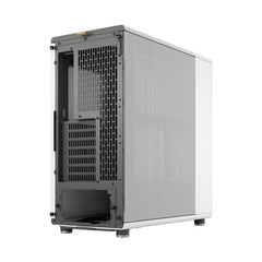 Fractal Design North Chalk White (White Solid) Case, ATX, Fine Mesh Side, 2 Fans, USB-C, Oak Front