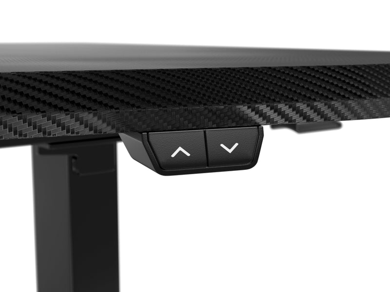 Nitro Concepts D16E Electric Adjustable Sit/Stand Gaming Desk - Carbon Red