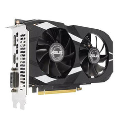 Asus DUAL RTX3050 OC Graphics Card, PCIe4, 6GB DDR6, DVI, HDMI, DP, 1537MHz Clock, Overclocked