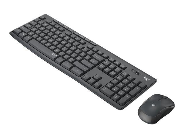 Logitech MK295 Silent Wireless Keyboard and Mouse Set