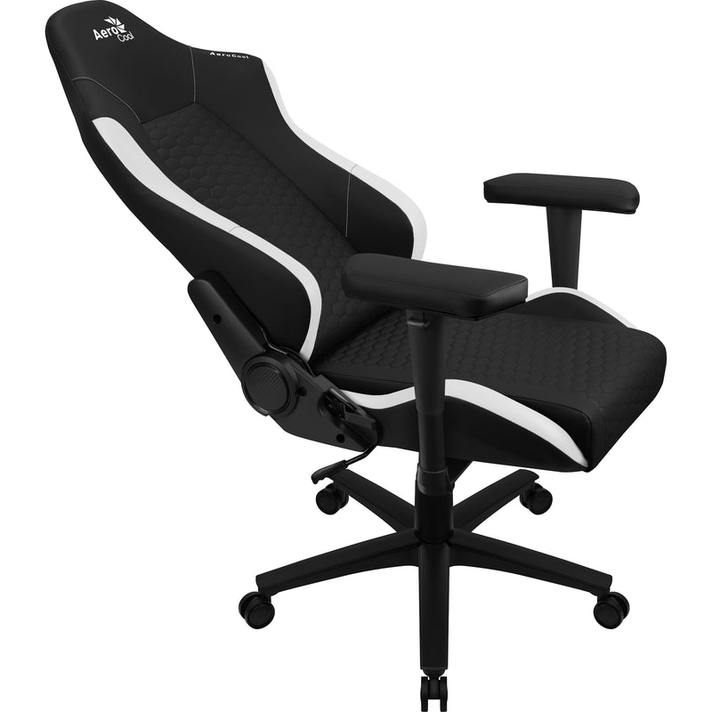 AeroCool Crown Nobility Series Gaming Chair - Black/White