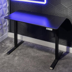 X Rocker Ascend Height Adjustable Desk - Black