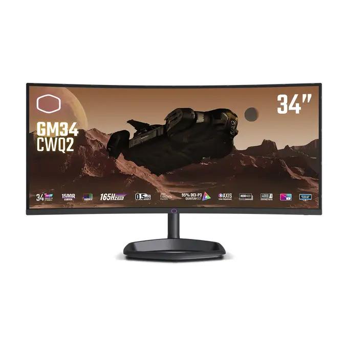 Cooler Master GM34-CWQ2 34" WQHD 165hz Curved Gaming Monitor