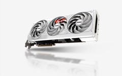 Sapphire PURE AMD Radeon™ RX7700 XT, PCIe4, 12GB DDR6, 2 HDMI, 2 DP, 2584MHz Clock, LED Lighting, White